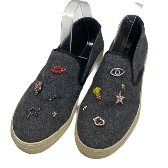 Steven Madden Gerry Gray Platform Sneakers - Picture 1 of 6